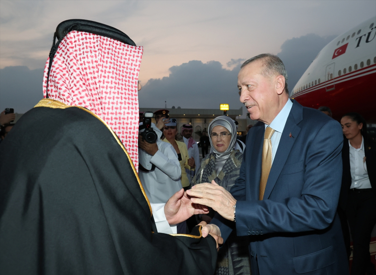 Erdoğan, Al Sani ile görüşüyor