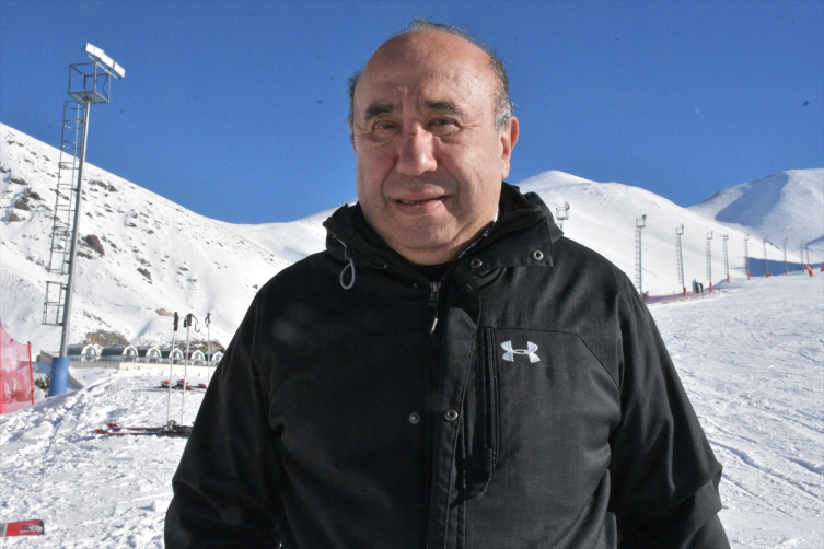 Fotoğraf: AA / Türkiye Kayak Federasyonu Başkanı Ali Oto