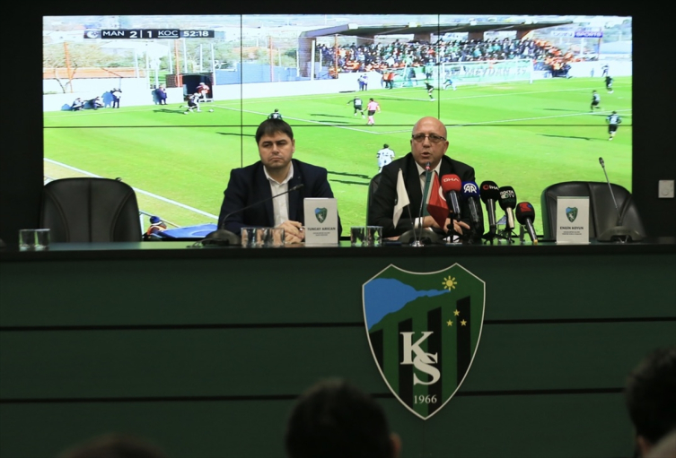 Kocaelispor'dan Manisa FK maçındaki hakem kararlarına tepki