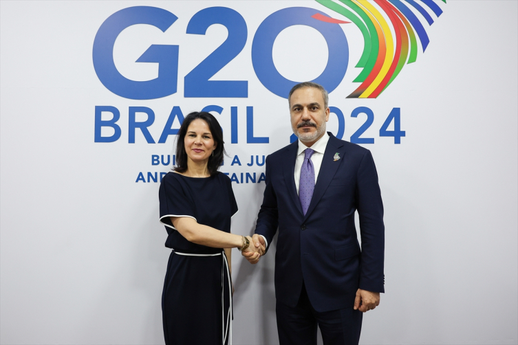 Dışişleri Bakanı Fidan'dan G20'de Gazze diplomasisi