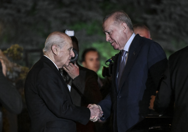 Cumhurbaşkanı Erdoğan ile Bahçeli görüşmesi başladı