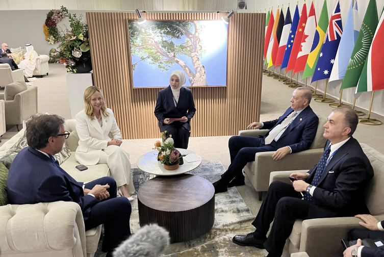 Cumhurbaşkanı Erdoğan'dan G20'de yoğun diplomasi trafiği