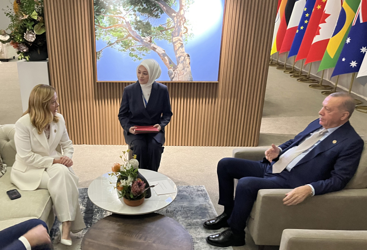 Cumhurbaşkanı Erdoğan'dan G20'de yoğun diplomasi trafiği