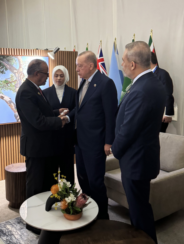 Cumhurbaşkanı Erdoğan'dan G20'de yoğun diplomasi trafiği