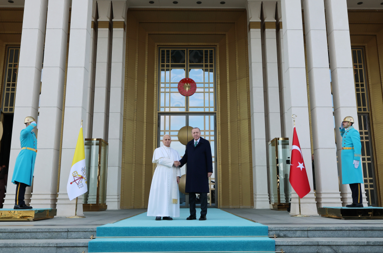 Cumhurbaşkanı Erdoğan, Vatikan Devlet Başkanı Papa 14. Leo ile görüştü