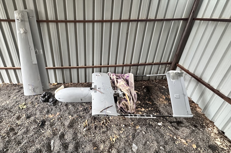 Suriye’de terör örgütü YPG’nin dron atölyesine çevirdiği kilise görüntülendi