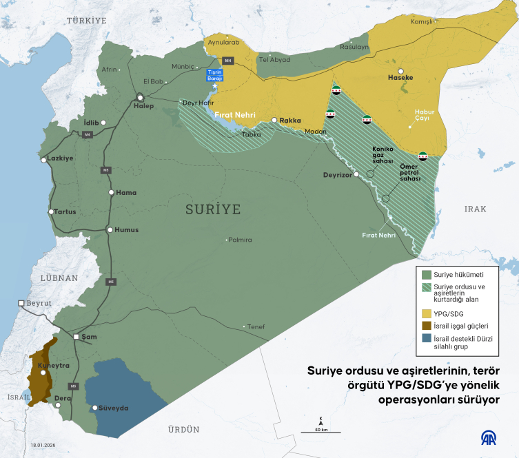 Deyrizor terör örgütü YPG’nin işgalinden kurtarıldı