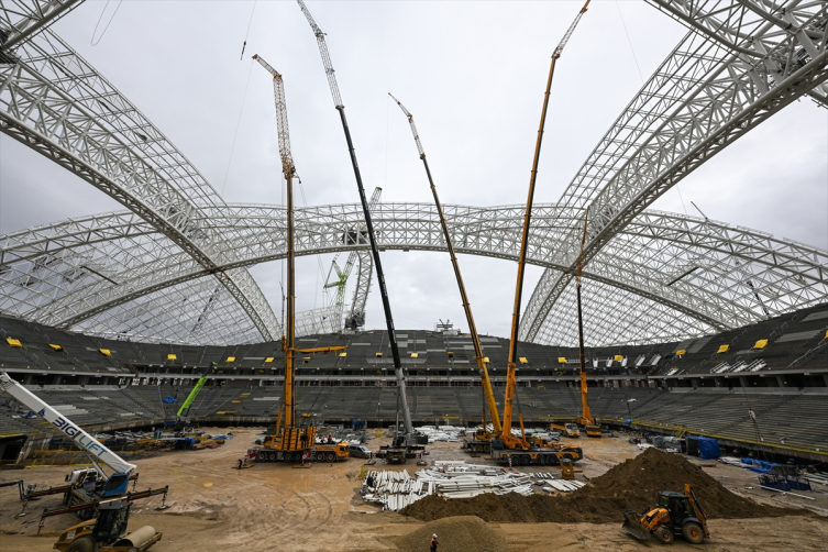 Türkiye'nin en modern stadı 2026-2027 sezonunda sporseverlerle buluşacak