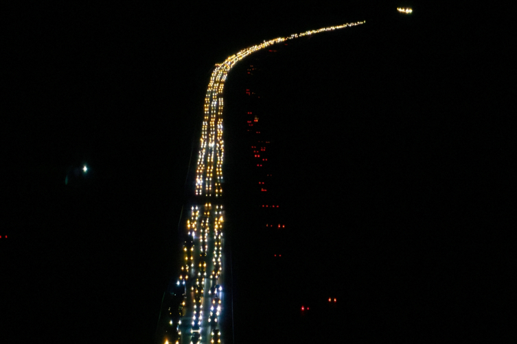 Ankara girişinde trafik yoğunluğu yaşanıyor