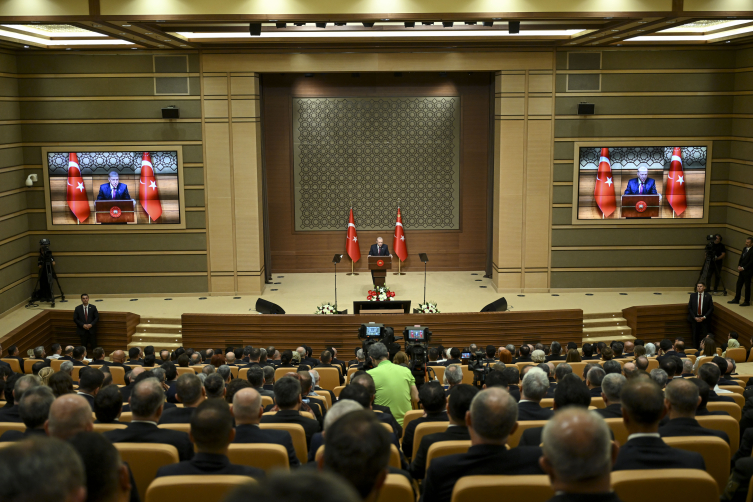 Cumhurbaşkanı Erdoğan: Türkiye, oyun kurucu bir aktör haline geldiğini herkese gösterdi