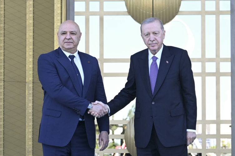 Cumhurbaşkanı Erdoğan, Lübnan Cumhurbaşkanı Avn'ı resmi törenle karşıladı
