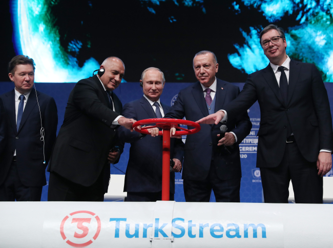 TürkAkım projesiyle Rus gazı Türkiye'den Avrupa'ya gidiyor