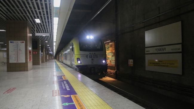 Marmaray yük taşımacılığının kalbi oldu