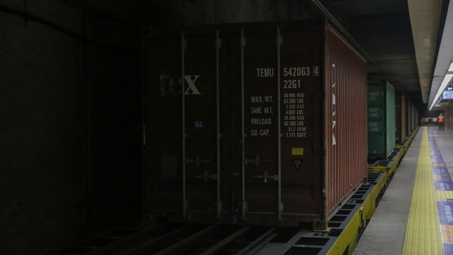 Marmaray yük taşımacılığının kalbi oldu