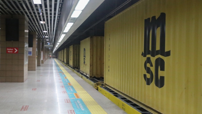 Marmaray yük taşımacılığının kalbi oldu