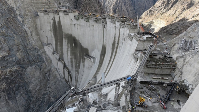 Türkiye'nin en yüksek barajında son düzlük