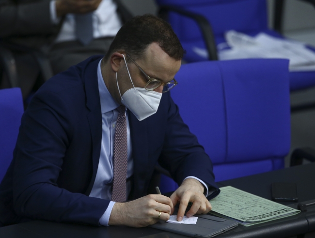 Almanya Sağlık Bakanı Jens Spahn | Fotoğraf AA