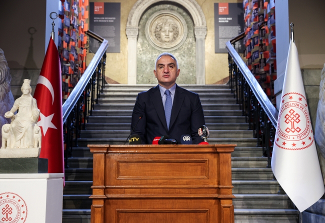 Fotoğraf: AA | Kültür ve Turizm Bakanı Mehmet Nuri Ersoy