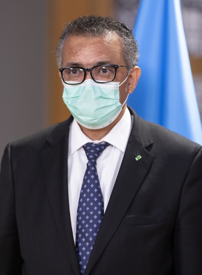 DSÖ Genel Direktörü Dr. Tedros Adhanom Ghebreyesus | Fotoğraf: AA