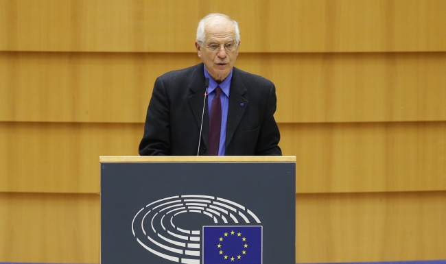 Avrupa Birliği Dış ilişkiler ve Güvenlik Politikaları Yüksek Temsilcisi Josep Borrell | AA