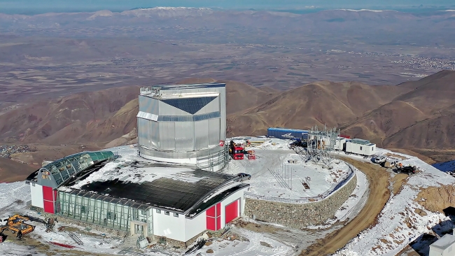 DAG teleskobu Erzurum'a ulaştı