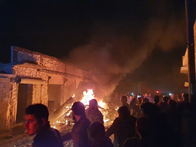 Suriye'nin kuzeyindeki Azez'de terör saldırısı