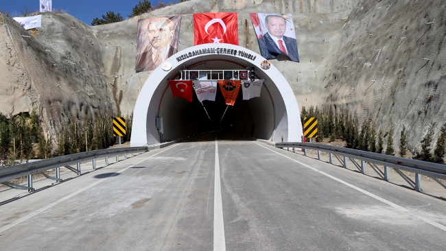 Kızılcahamam-Çerkeş Tüneli açıldı