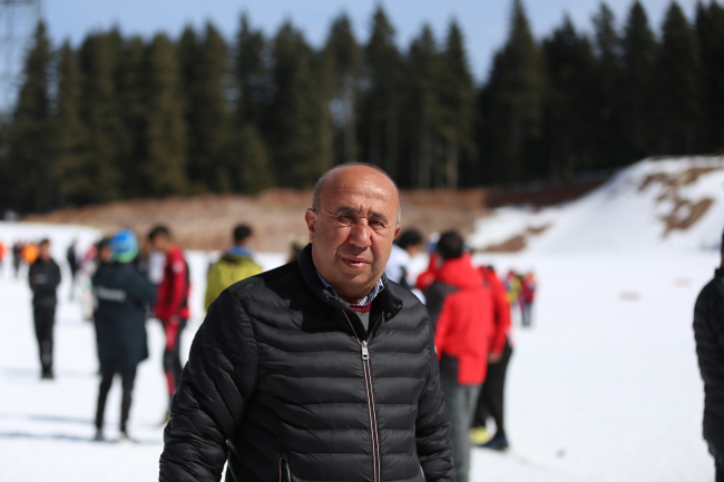 Fotoğraf: AA Türkiye Kayak Federasyonu (TKF) Başkanı Ali Oto