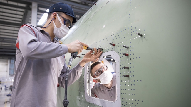 TUSAŞ'tan Airbus'a 300'üncü teslimat