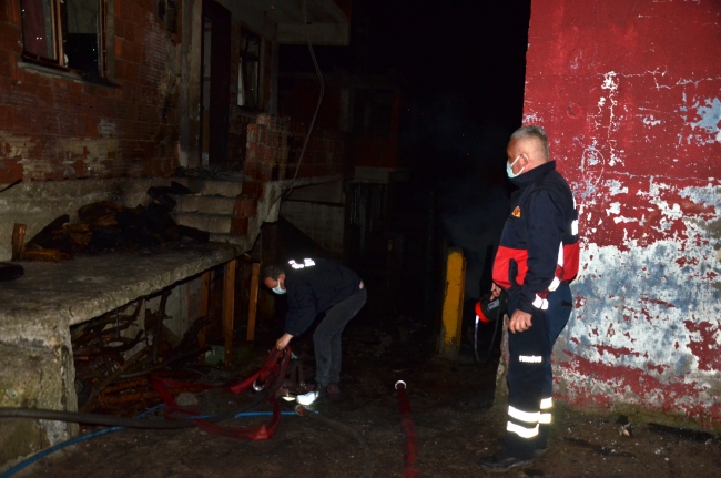 Kastamonu'da 6 ev yandı