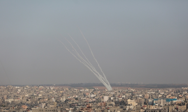 Gazze Şeridi'nden 6 roket atıldı