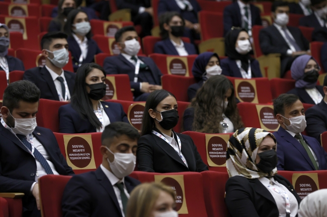 TBMM Başkanı Şentop gençleri kabul etti