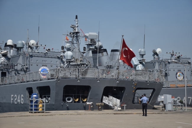 Bakan Akar ve komuta kademesi Denizkurdu-2021 Tatbikatı'nda