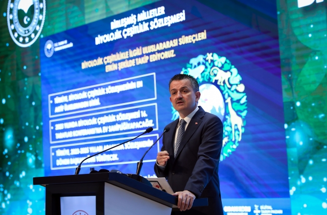 Bakan Pakdemirli: Türkiye'nin biyolojik çeşitliliği artıyor