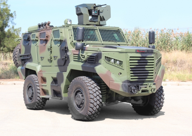 Afrika'nın güvenliği Türk zırhlılarına emanet