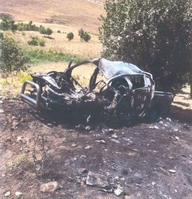 PKK'lı Ulaş Doğan'ın etkisiz hale getirildiği operasyondan bir görüntü (AA)