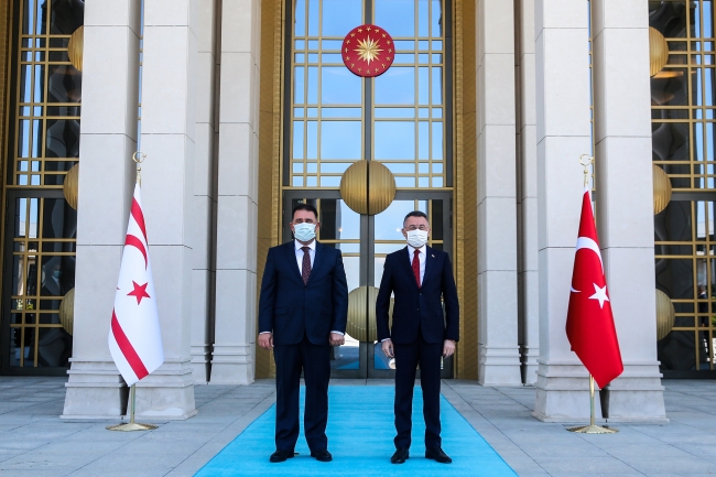 KKTC Başbakanı Saner: Kıbrıs Türklerinin haklı davasını dünyaya anlatacağız