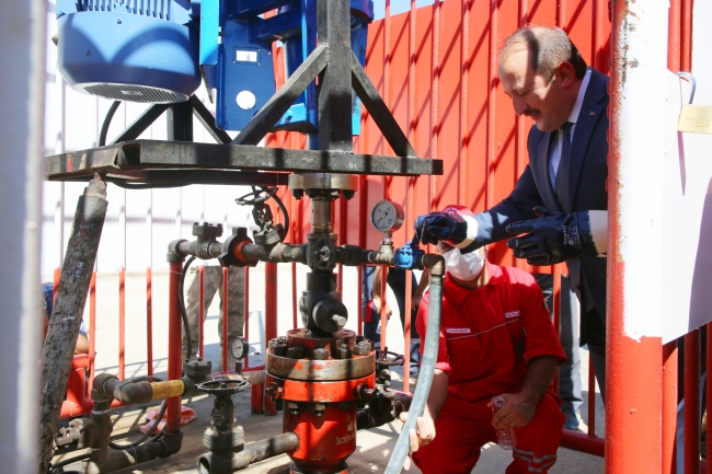 Petrol keşfedilen kuyuya şehit Esma Çevik'in adı verildi