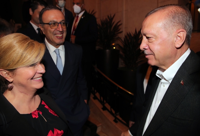 Cumhurbaşkanı Erdoğan'ın ABD'deki temasları sürüyor