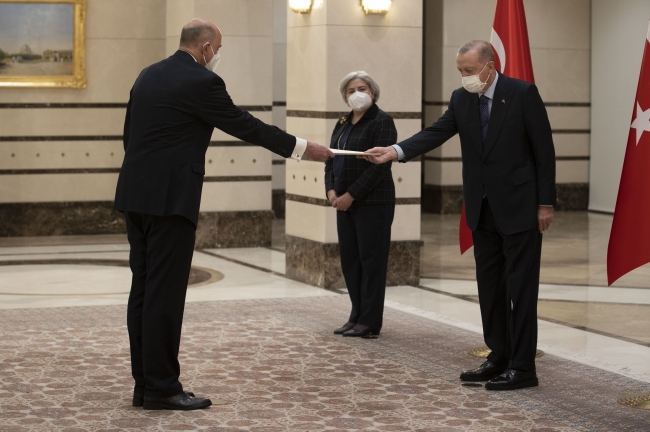 Cumhurbaşkanı Erdoğan, 2 ülkenin büyükelçilerini kabul etti