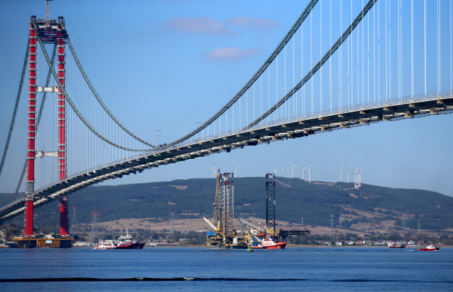 1915 Çanakkale Köprüsü'nde sona yaklaşıldı