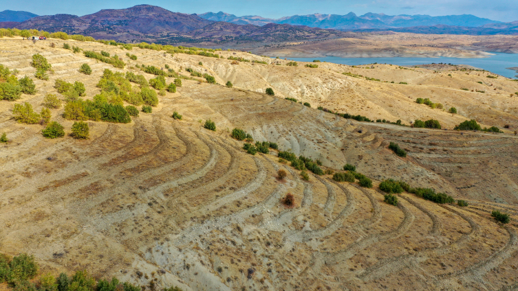 Arazi toplulaştırılıyor, toprak korunuyor