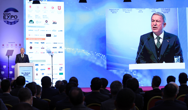 Bakan Akar: Türkiye savunma sanayide gücüne güç katmıştır