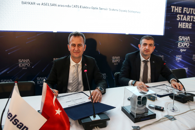 Bayraktar TB2 için ASELSAN CATS siparişi