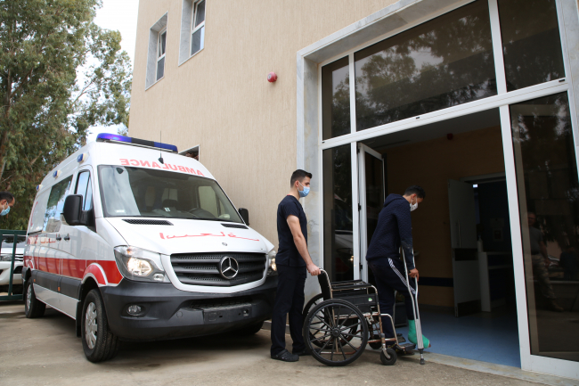 TSK Libyalı güvenlik personeline sağlık hizmeti veriyor