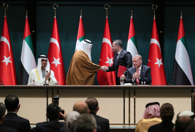 Türkiye ile BAE arasında iş birliği anlaşmaları