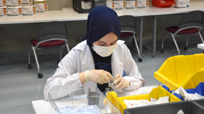 Meslek liselerinin ürettiği antijen kitine Avrupa talip oldu