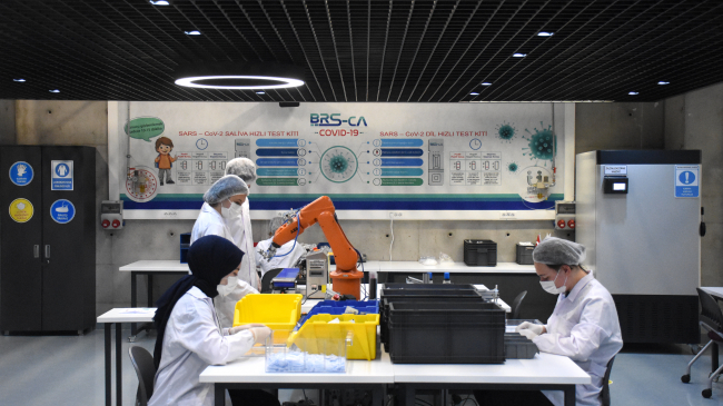 Meslek liselerinin ürettiği antijen kitine Avrupa talip oldu