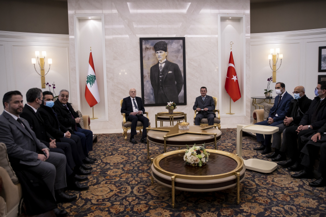 Lübnan Başbakanı Mikati Ankara'da
