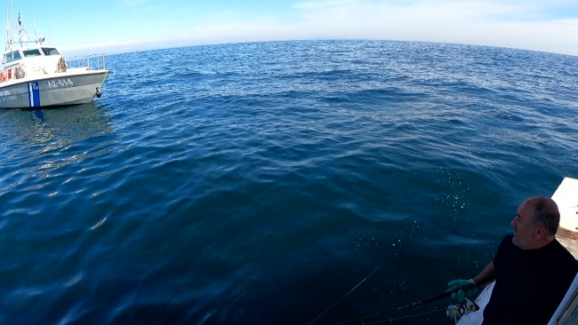 Yunanistan'ın taciz ettiği Türk balıkçılar geri adım atmadı